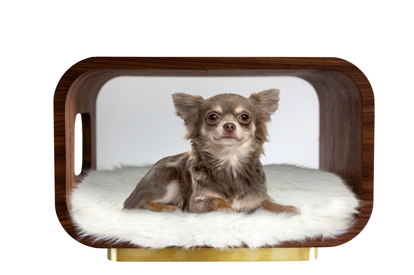 LUNA Bed in Walnut